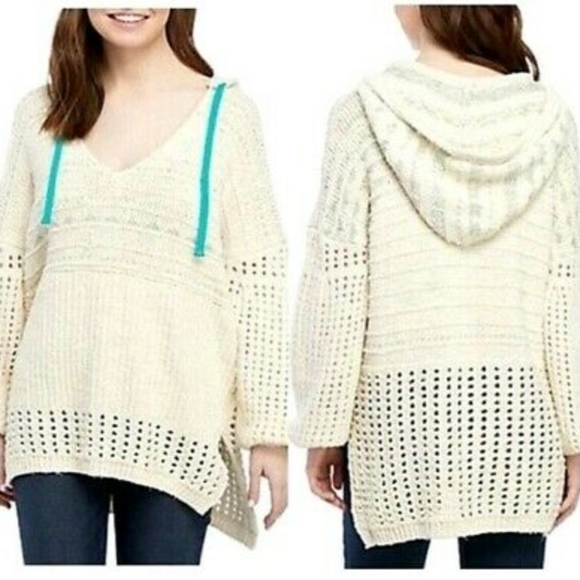 Free People Hooded Sweater Tunic - Picture 3 of 5